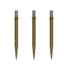 Groty do lotek do steel darta Cuesoul Touch Point II Złote 33mm
