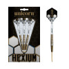 Rzutki Lotki Unicorn Hexium 3 Gold&Black 90%