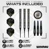 Lotki Rzutki Winmau MvG Signature Edition 18g Soft 90%