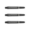 Shafty Harrows Supergrip Short Czarne Black srebrny napis