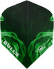 Piórka do darta Bull's NL Smoke Green Standard No6