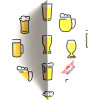 Piórka do darta Bull's NL Beer Cartoons Piwo No2