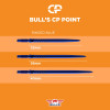 Groty Bull's Convertible Points Ringed Grip Blue 40mm