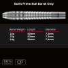 Barrele lotek do darta Bull's Prime Bolt CP 90% 23g 