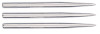 Groty do lotek steel dart Bull's NL Srebrne Silver 34mm