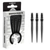 Groty Winmau Switch Point Czarne falowane wave Black 40mm