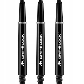 Shafty Mission Darts GripLock Medium Black Czarne