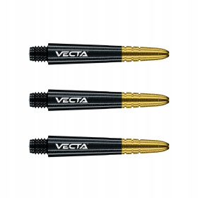 Shafty Winmau Vecta Short Black Gold Czarne Złote