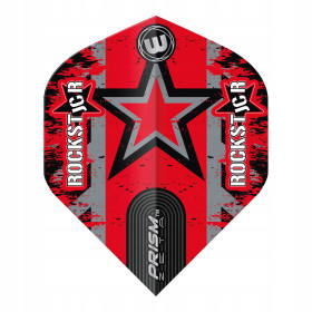 Piórka do Darta Rzutek Prism Winmau Rockstar Red