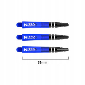 Shafty Red Dragon Nitrotech Short Niebieskie