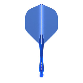 Winmau Fusion Shaft z Piórkiem Blue Niebieski Inter