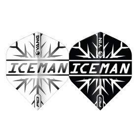 Piórka Red Dragon Gerwyn Price Ying Yang Czarne