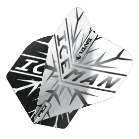 Piórka Red Dragon Gerwyn Price Ying Yang Czarne