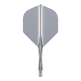 Winmau Fusion Shaft z Piórkiem Gray Szary Short