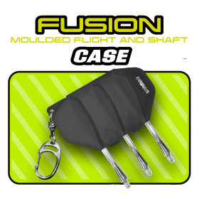 Winmau Fusion Dart Case Czarny Black