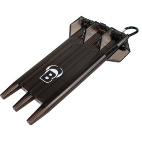 Pokrowiec Etui na rzutki Bull's ACRA X Czarny Black