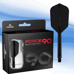 Mission Force 90 Tweenie Czarne Black Slim (3szt.)