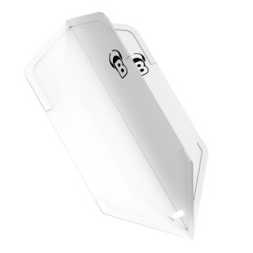 Piórka do darta Bulls DragonFlight Białe White Slim 200μm