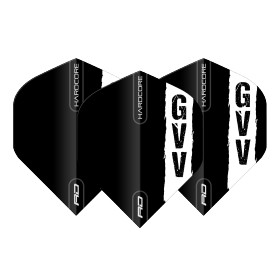 Piórka Red Dragon Gian Van Veen Black Logo