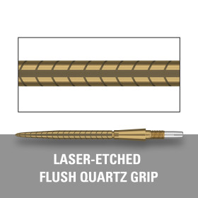 Groty Target Swiss Storm Quartz Point Złote 35mm