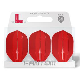 Piórka do darta LStyle L3EZ FANTOM Czerwone Red