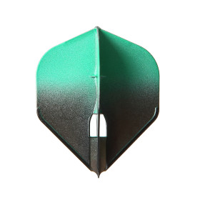 Piórka do darta LStyle L1PRO Standard Two Tone Czarny/Zielony