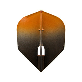Piórka do darta LStyle L3PRO Two Tone Czarny/Pomarańczowy