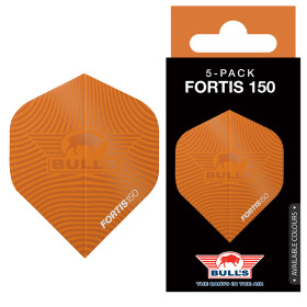 Piórka do darta Bull's NL Fortis Pomarańczowe 150 Standard Zestaw 5 kompletów