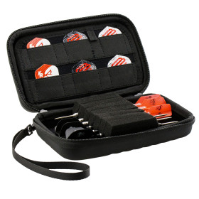 Pokrowiec Etui na rzutki Bull's Orbis XL Czarny Black