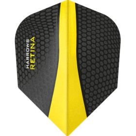 Piórka do darta Harrows Retina No6 Żółte Yellow 3szt.