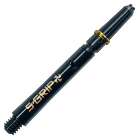 Shafty Harrows Supergrip Spin Obrotowe Medium Black/Gold (3szt.)