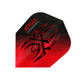 Piórka do darta Harrows Atrax Red No6 3szt.