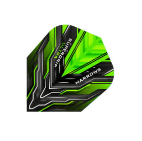 Piórka do darta Harrows Supergrip Ultra Green No6 3szt.