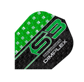 Piórka do darta Harrows Dimplex S3 Green No6 3szt.