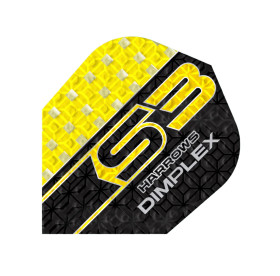 Piórka do darta Harrows Dimplex S3 Yellow No6 3szt.