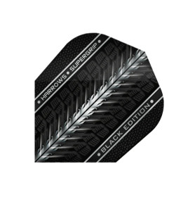 Piórka do darta Harrows Supergrip Black No6 3szt.