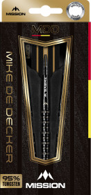 Rzutki do darta Mission Mike De Decker Gold & Black 95% 22g