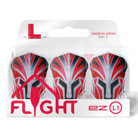 Piórka do darta LStyle L1EZ Standard Prime Red Czerwone