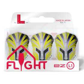 Piórka do darta LStyle L1EZ Standard Prime Yellow Żółte
