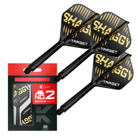 KFlex Target Medium Czarny Black No2 Scott Williams "Shaggy" (3szt.)