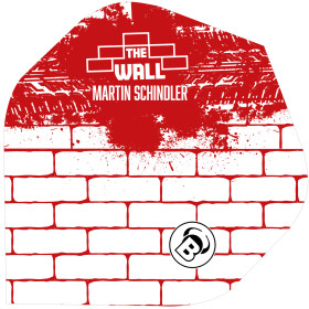 Piórka do Darta Bull's DE Martin Schindler The Wall Czerwone