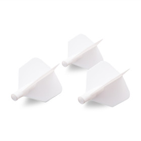 Piórka do darta Cuesoul TERO AK4 Big Wing Białe White