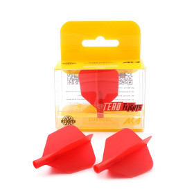 Piórka do darta Cuesoul TERO AK4 Big Wing Czerwone Red