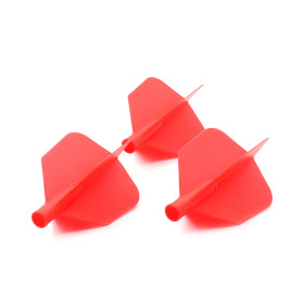 Piórka do darta Cuesoul TERO AK4 Big Wing Czerwone Red