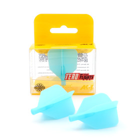 Piórka do darta Cuesoul TERO AK4 Big Wing Niebieskie Blue