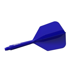 Shaft z piórkiem Cuesoul Rost77 Big Wing Solid Blue Niebieskie Medium