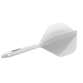 Shaft z piórkiem Cuesoul Rost77 Standard Solid White Białe Long