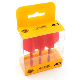 Shaft z piórkiem Cuesoul Rost AK5 Standard Solid Red Czerwone Long