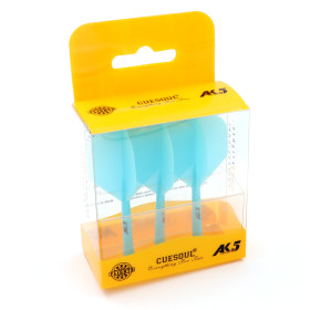 Shaft z piórkiem Cuesoul Rost AK5 Standard Solid Blue Niebieskie Medium