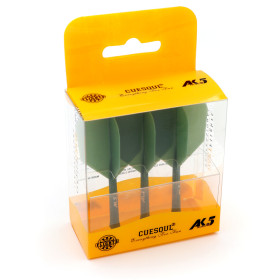 Shaft z piórkiem Cuesoul Rost AK5 Big Wing Solid Green Zielone Medium